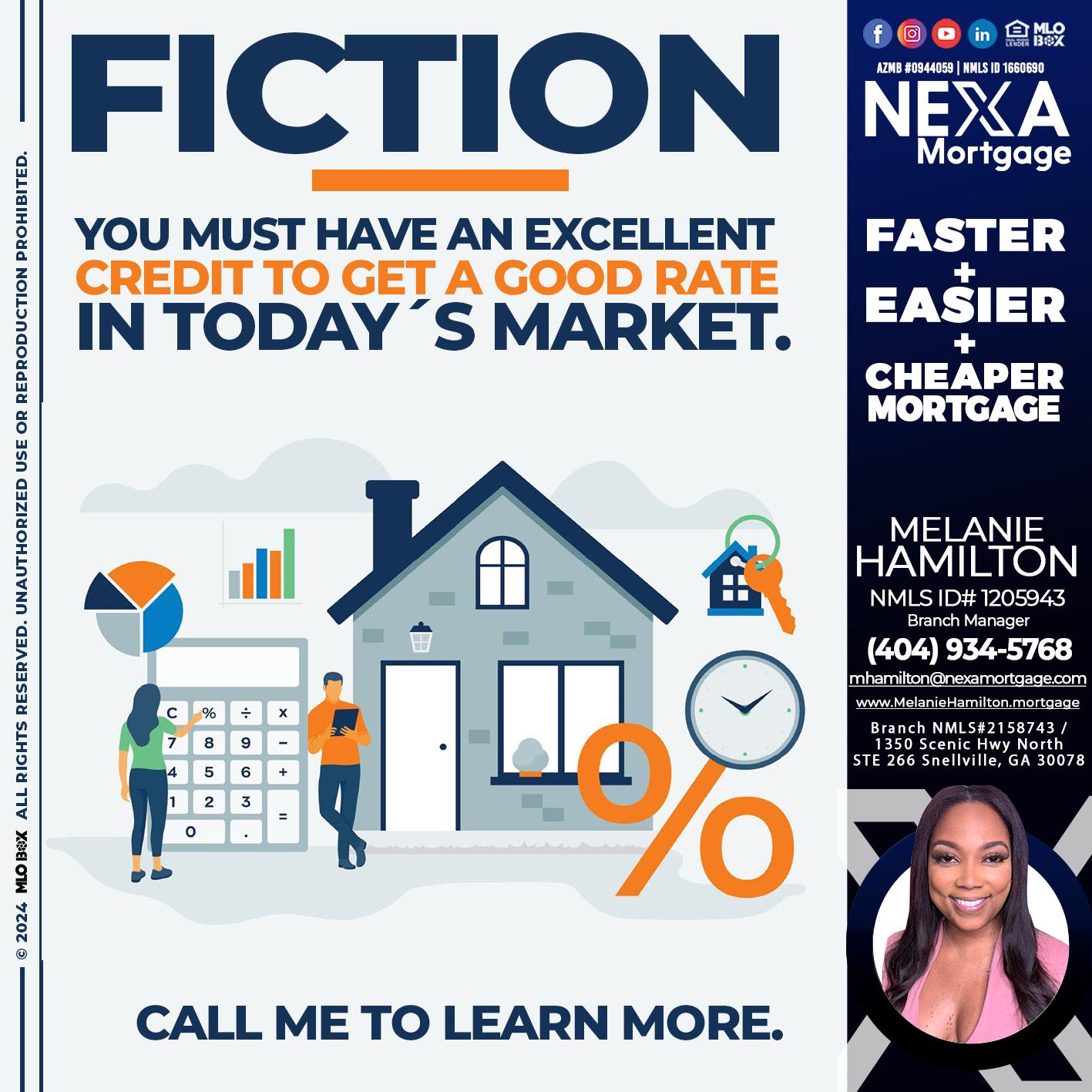 FICTION 2 - Melanie Hamilton -Loan Officer