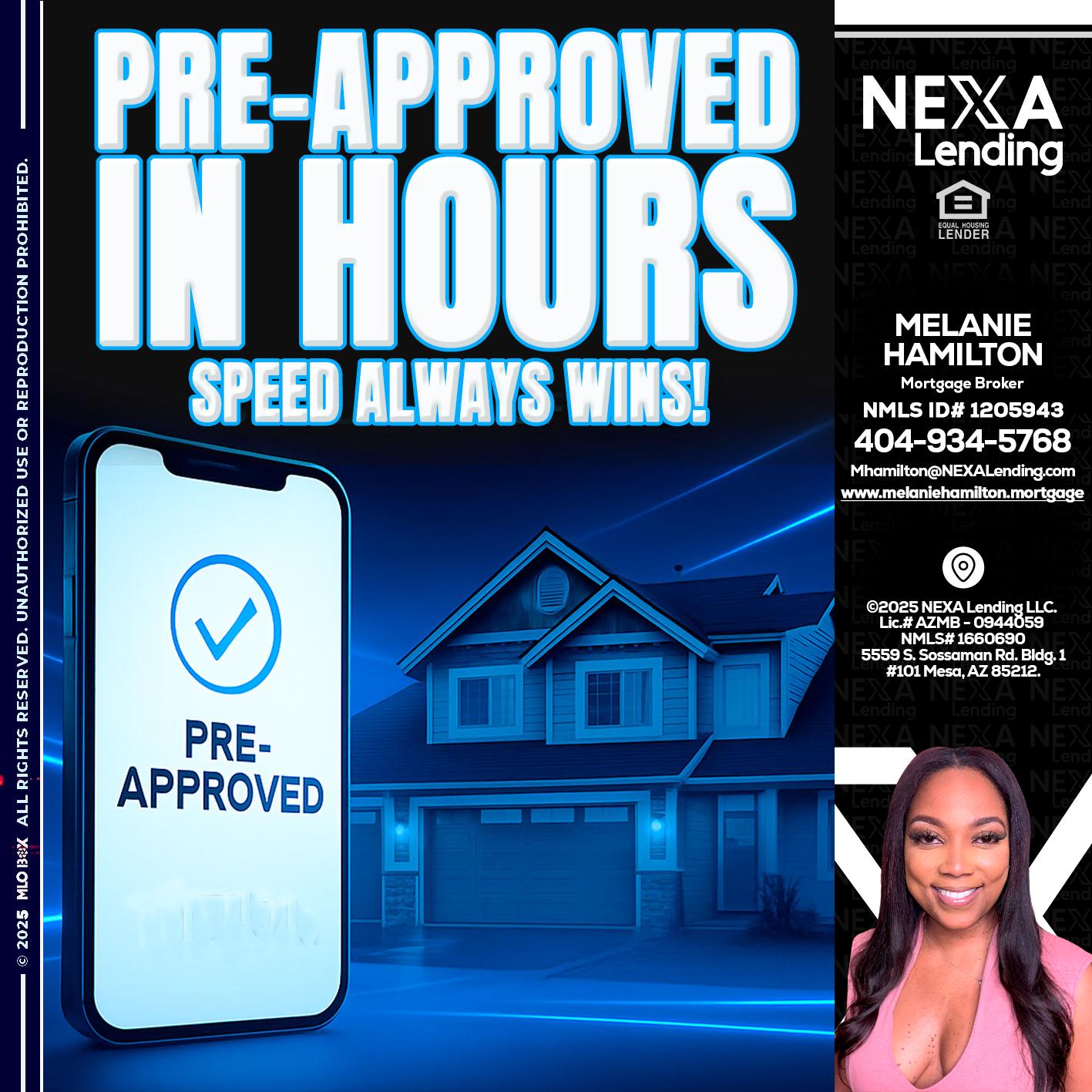 PRE - Melanie Hamilton -Loan Officer