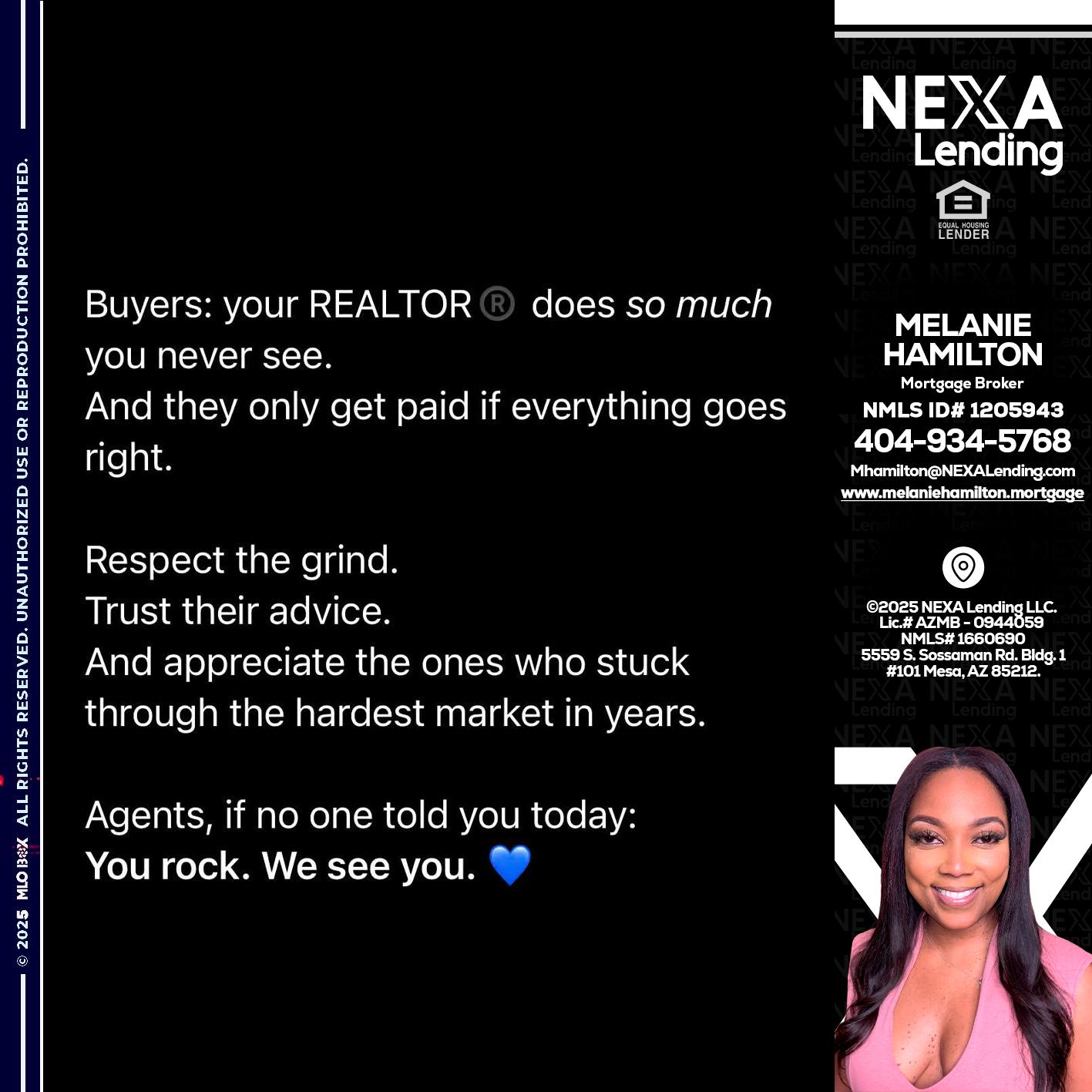 BUYERS - Melanie Hamilton -Loan Officer