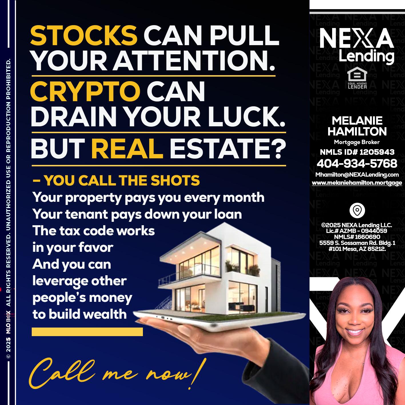 STOCK YOUR - Melanie Hamilton -Loan Officer