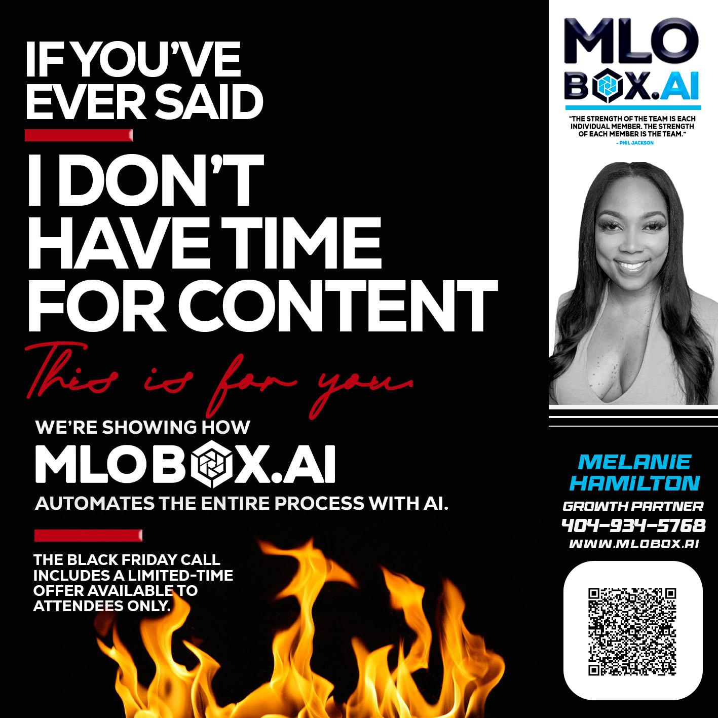 if you - Melanie Hamilton -Loan Officer