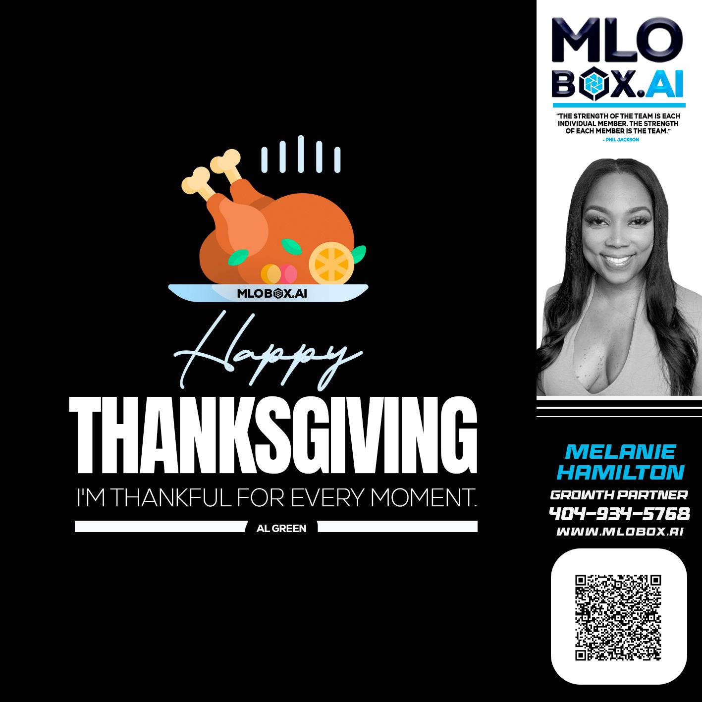 HAPPY THANKSGIVING - Melanie Hamilton -Loan Officer