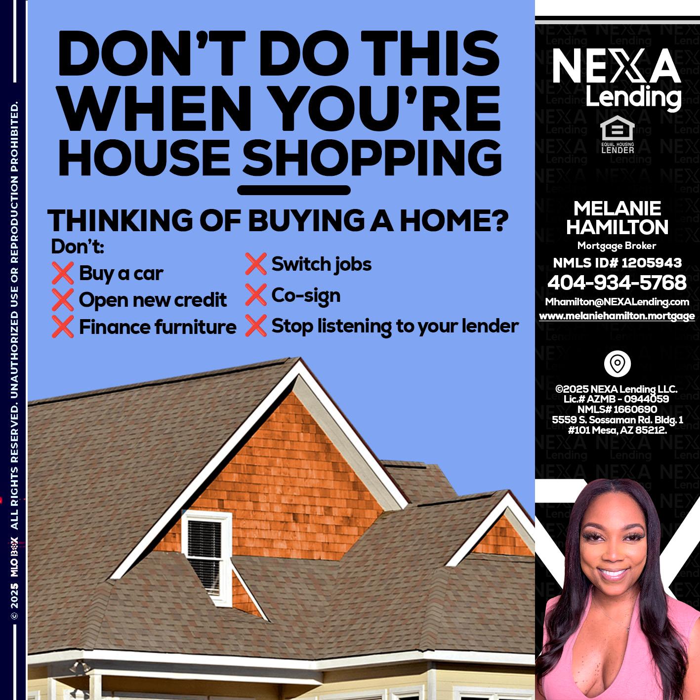 DONT DO THIS - Melanie Hamilton -Loan Officer