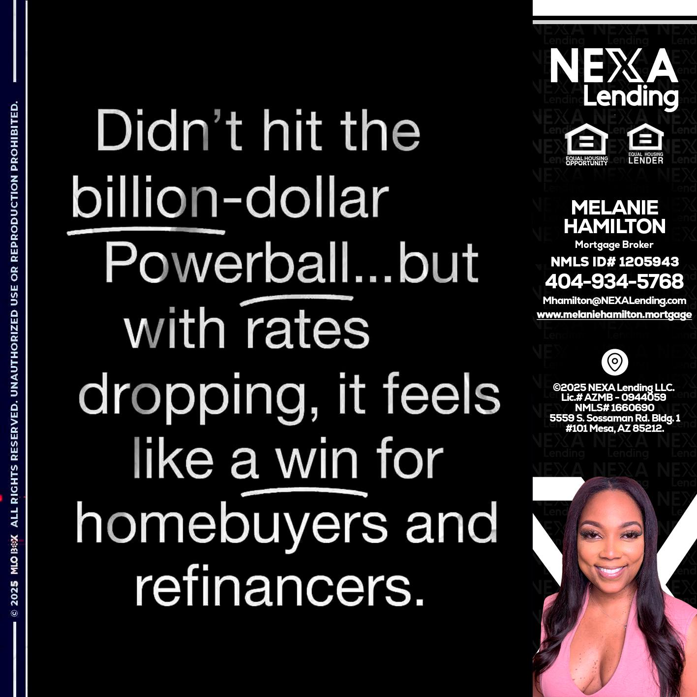 DIDNT HIT - Melanie Hamilton -Loan Officer