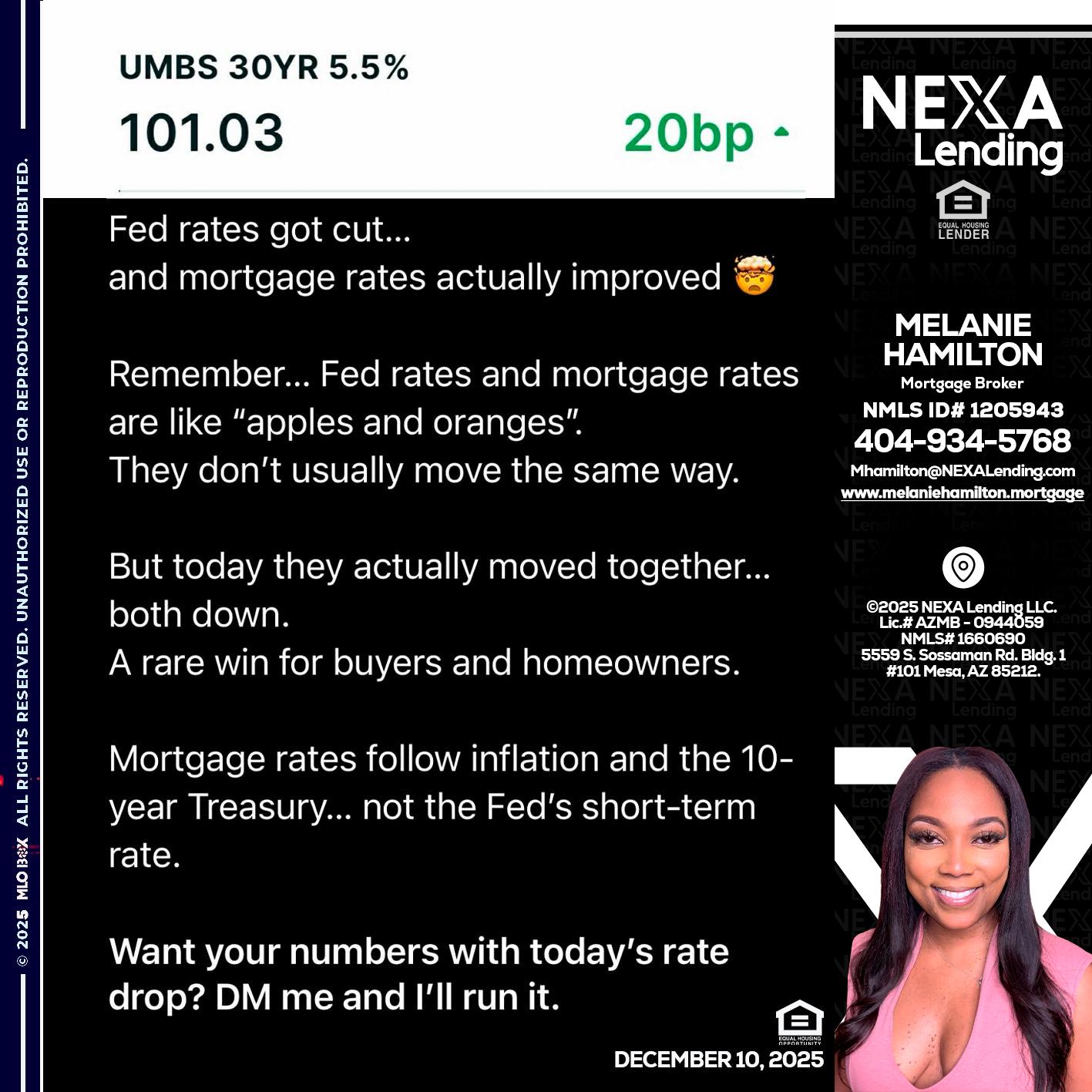 101.03 - Melanie Hamilton -Loan Officer