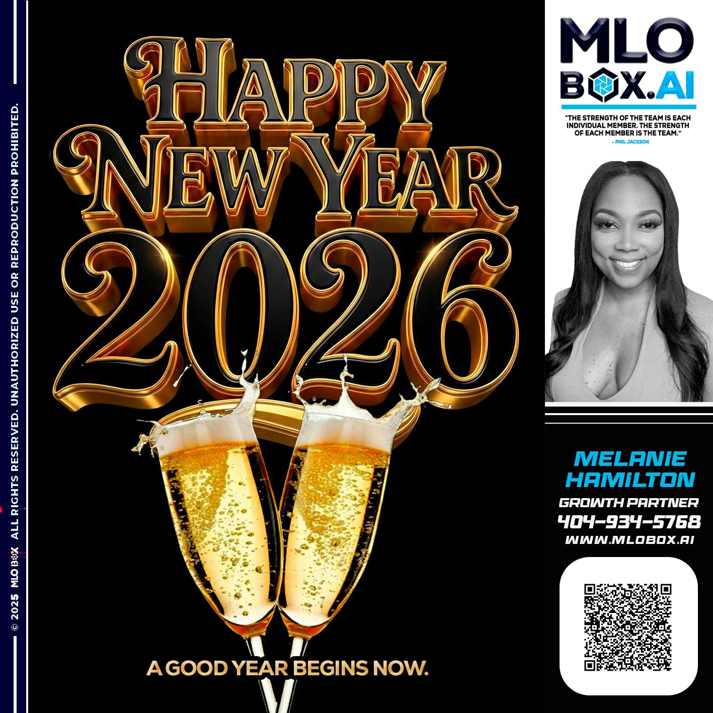 HAPPY NEW YEAR - Melanie Hamilton -Loan Officer