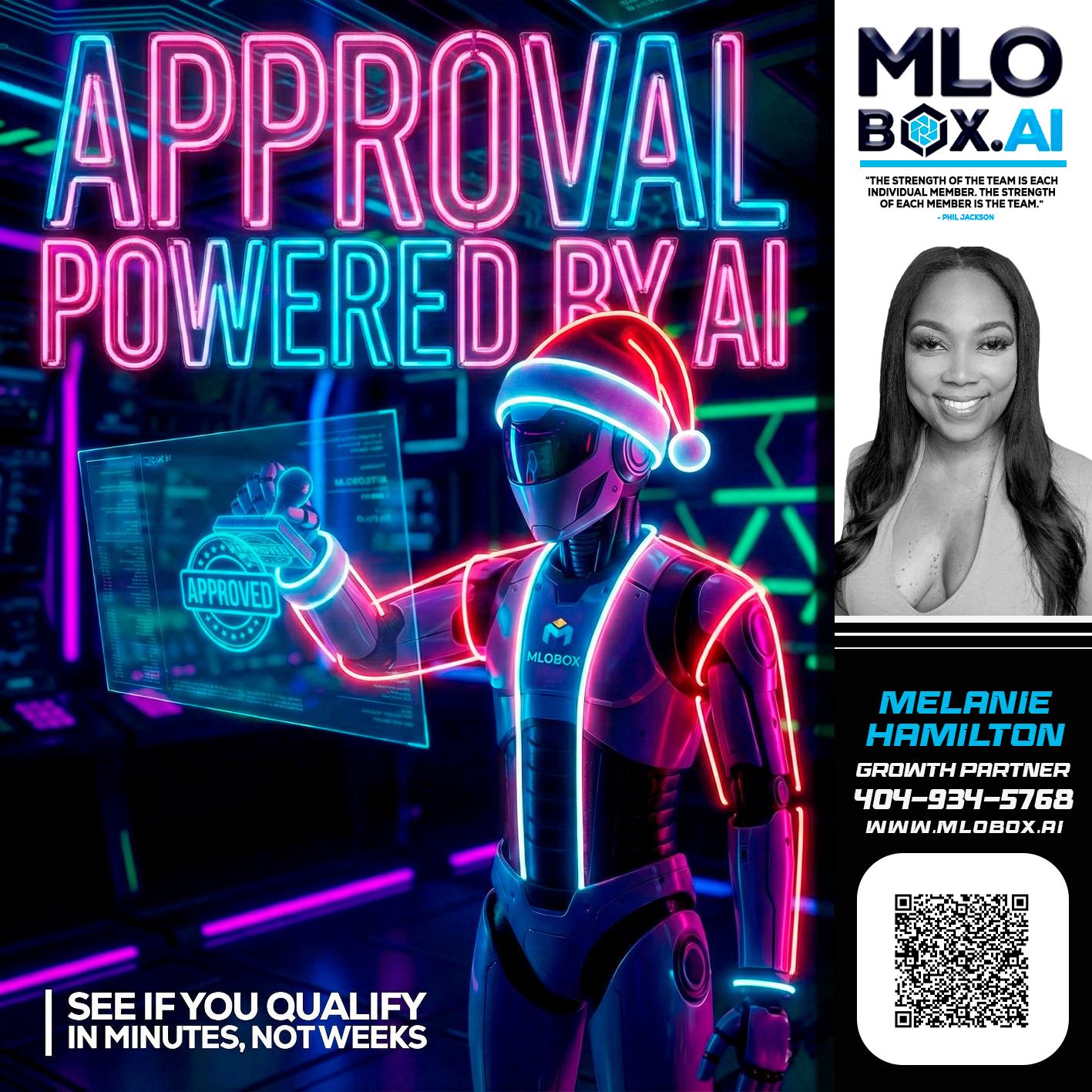APPROVAL BY AI - Melanie Hamilton -Loan Officer