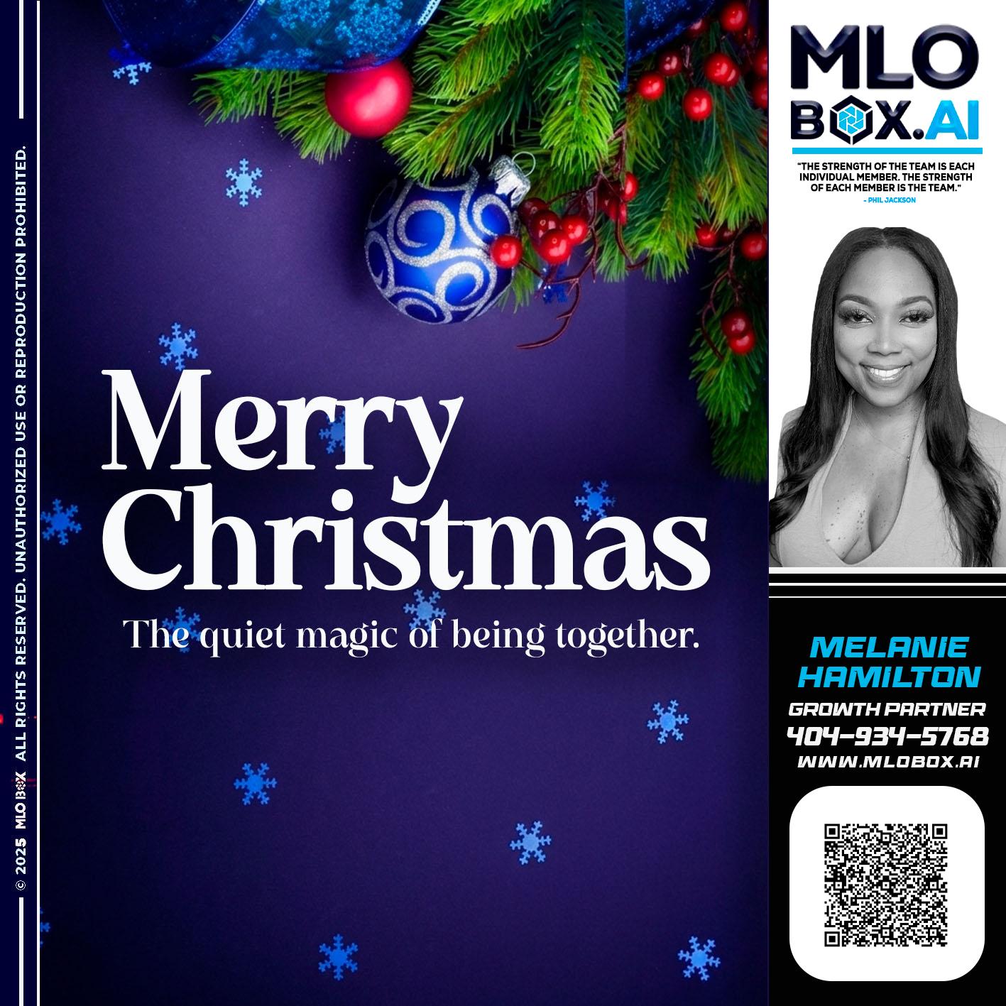 merry christmas - Melanie Hamilton -Loan Officer