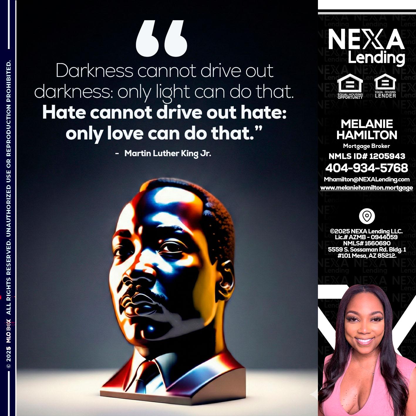 MLK 2026 - Melanie Hamilton -Loan Officer
