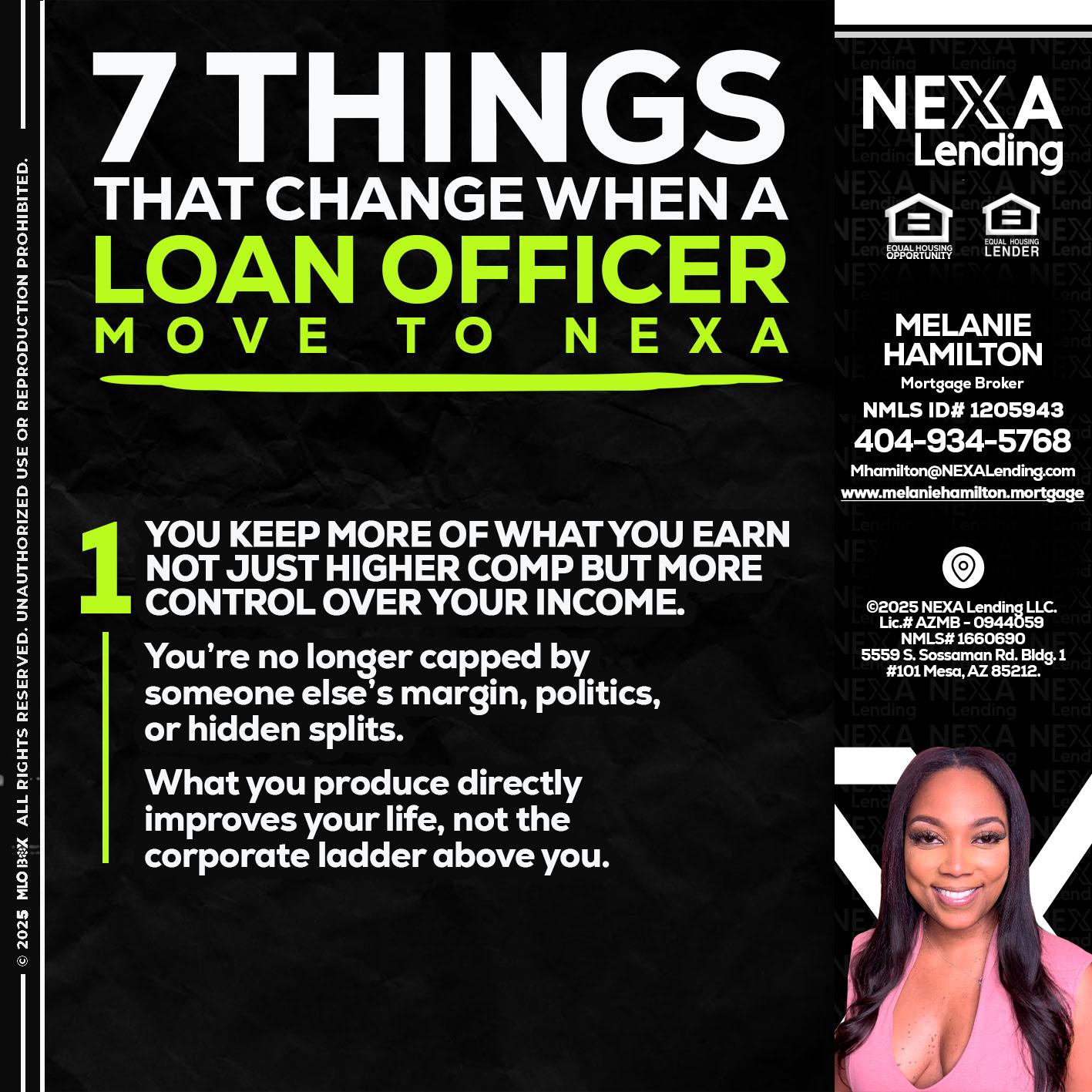 7 THINGS (1) - Melanie Hamilton -Loan Officer