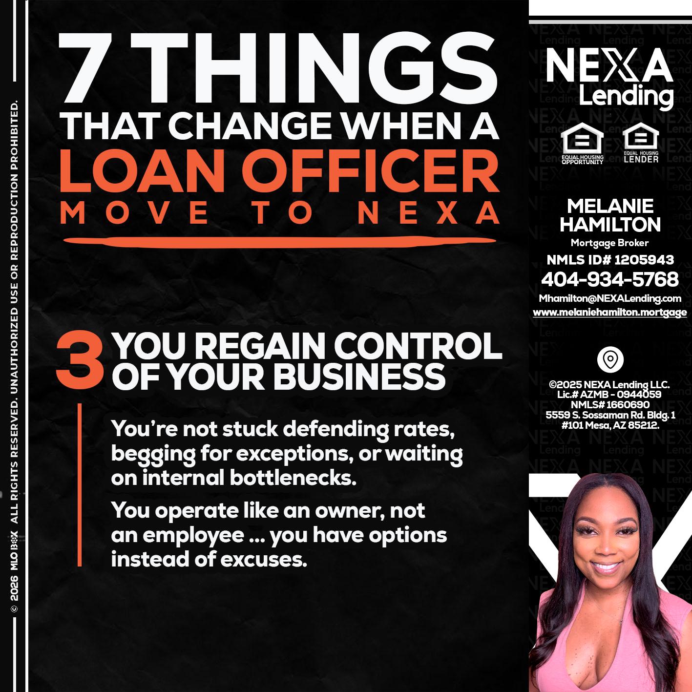 7 things (3) - Melanie Hamilton -Loan Officer