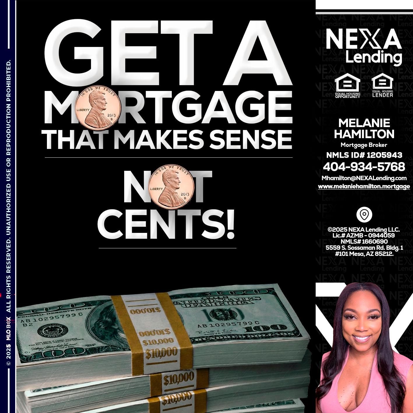 get a mortgage - Melanie Hamilton -Loan Officer