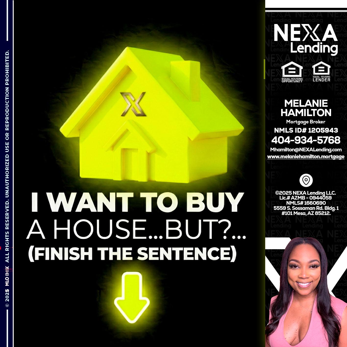 i want to buy - Melanie Hamilton -Loan Officer