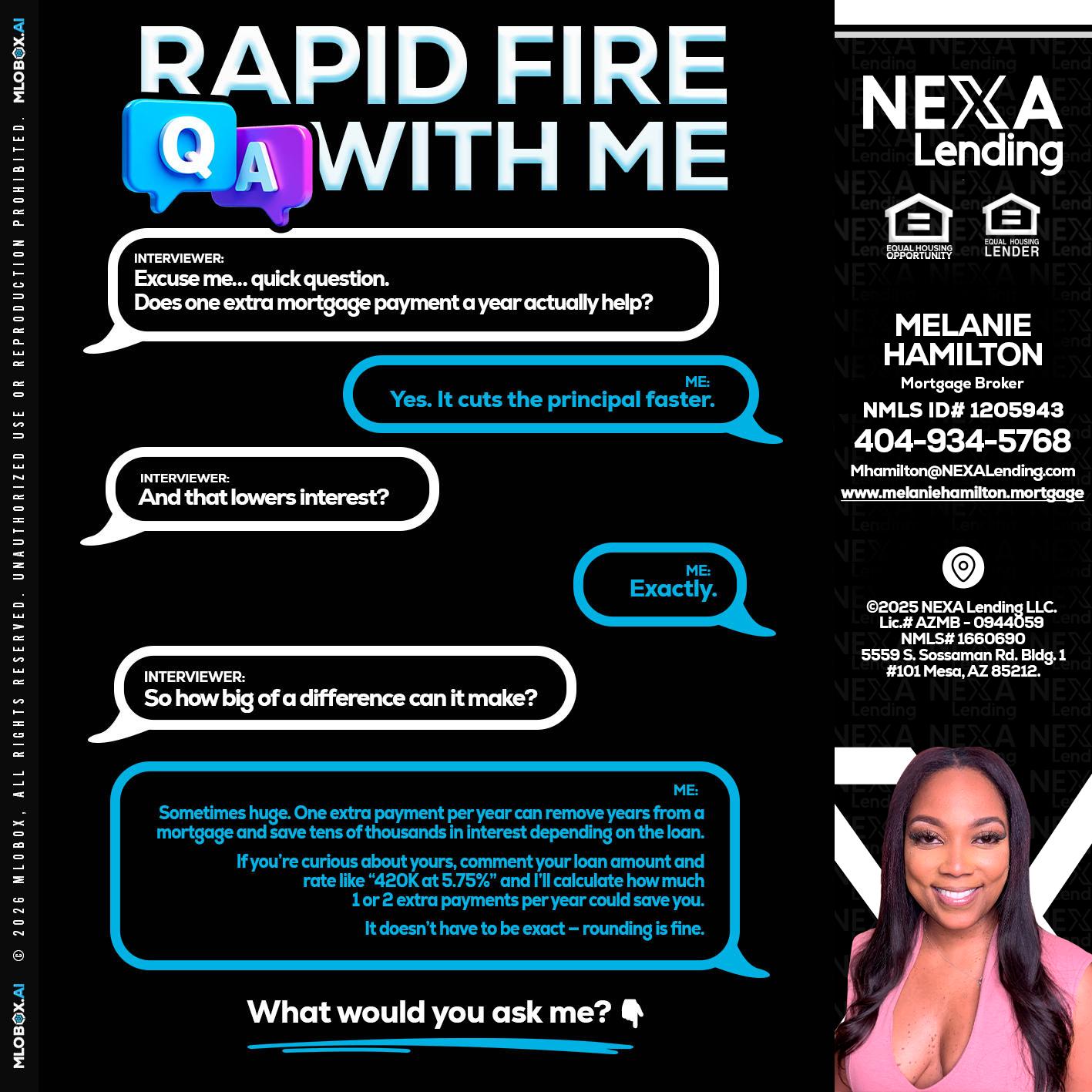 RAPID Q&A - Melanie Hamilton -Loan Officer