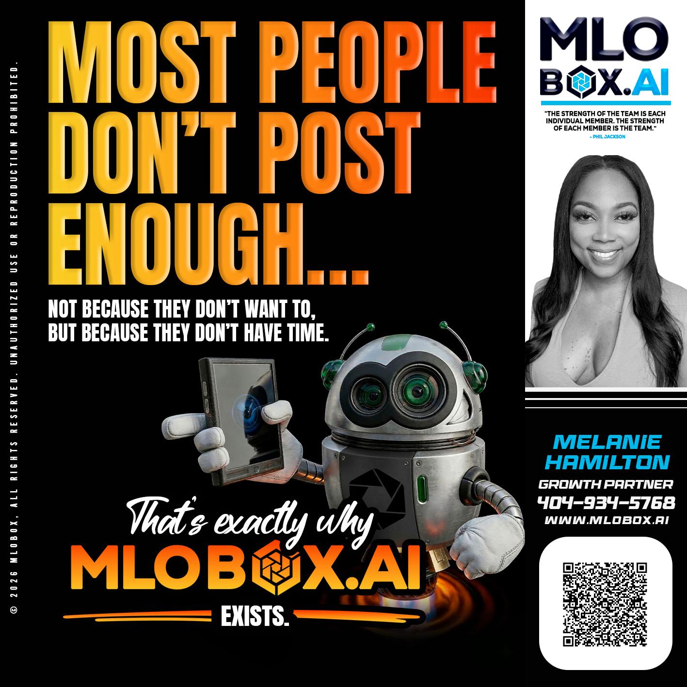 most people - Melanie Hamilton -Loan Officer