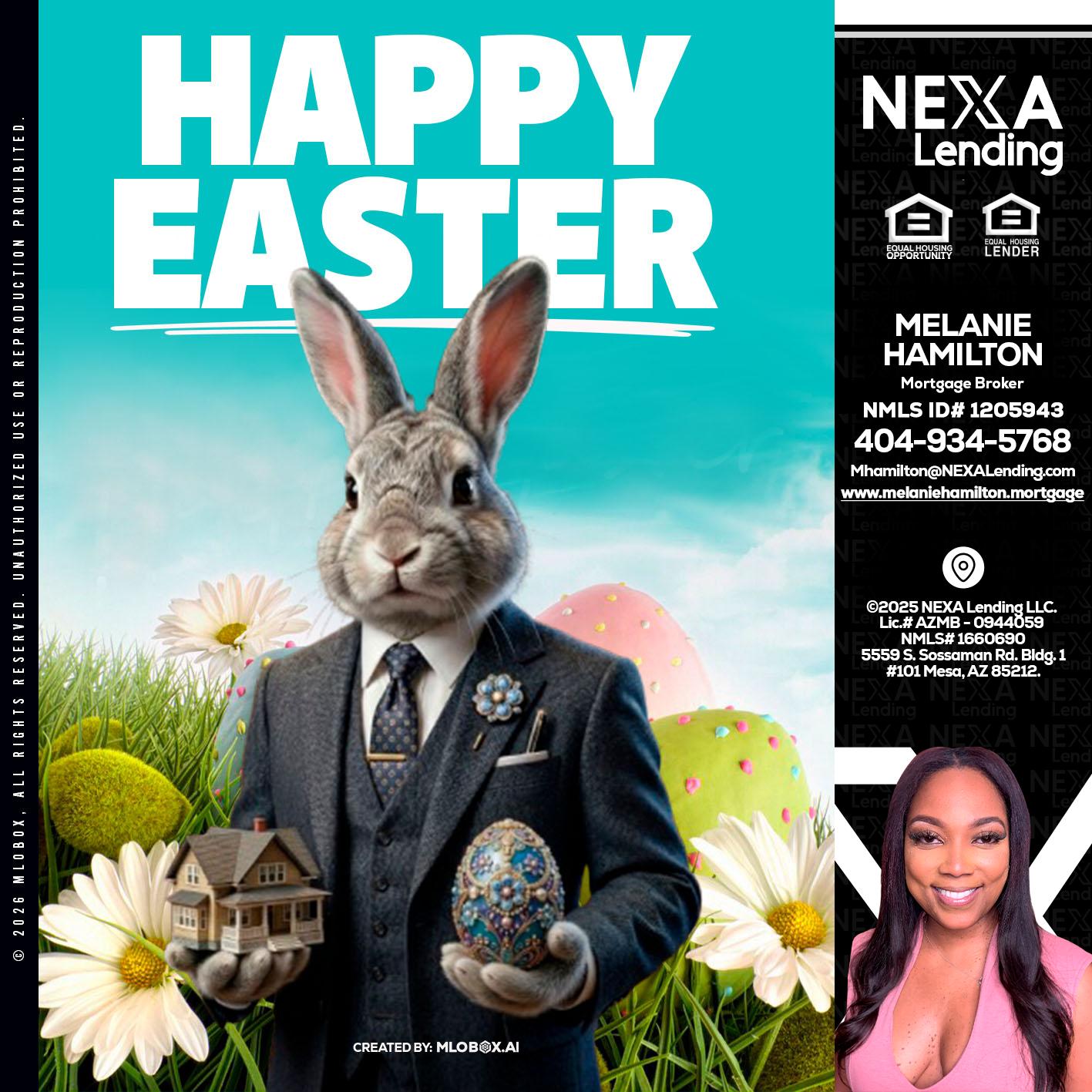 HAPPY EASTER - Melanie Hamilton -Loan Officer