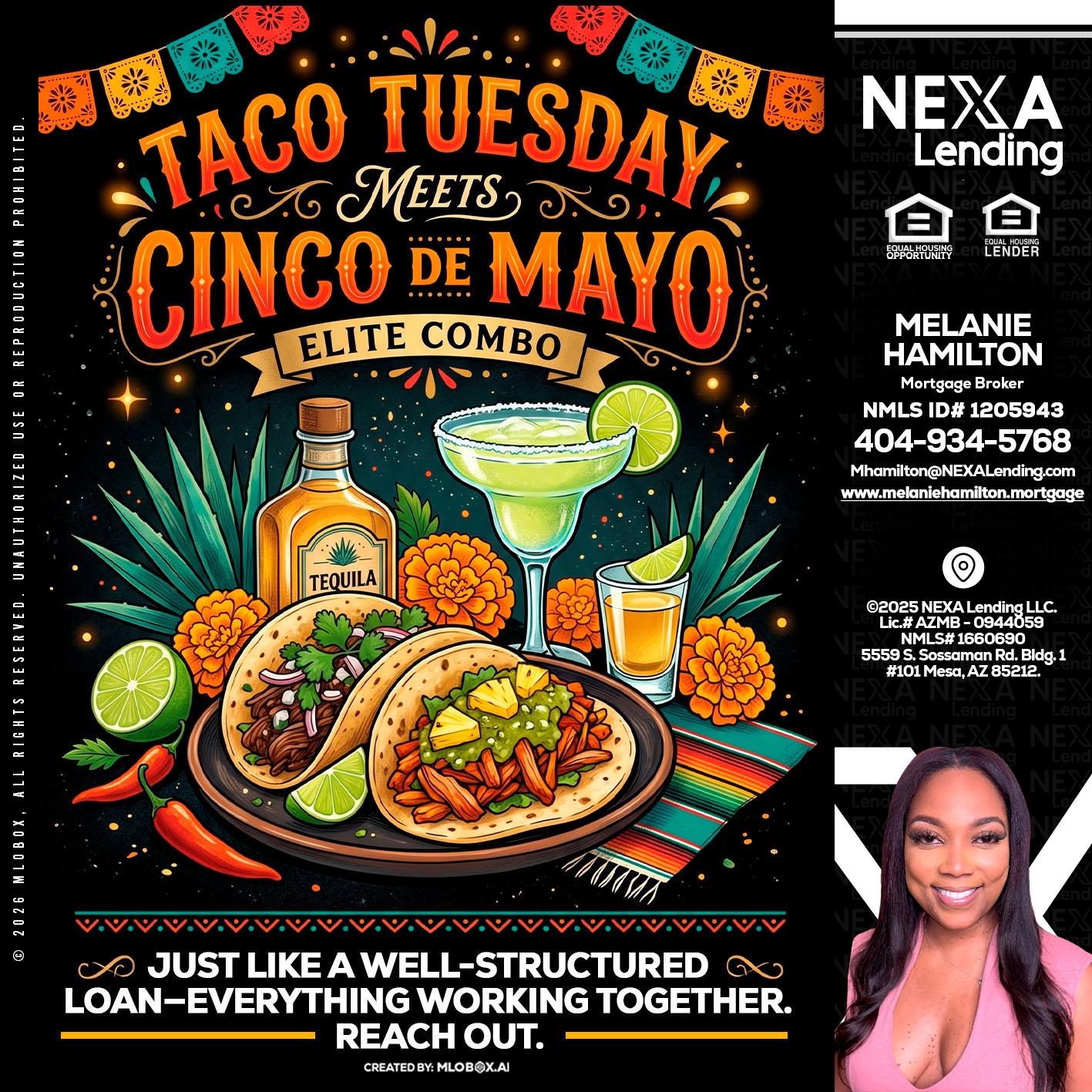 TACO TUESDAY - Melanie Hamilton -Loan Officer