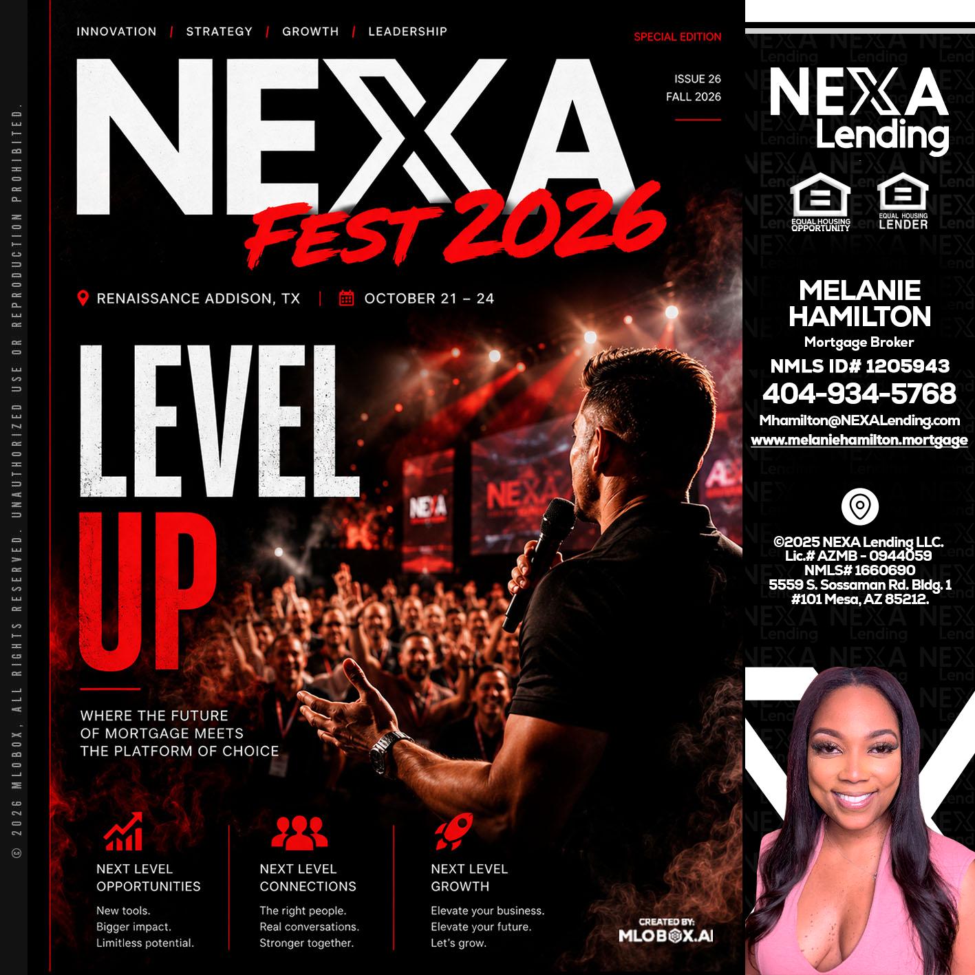 NEXA FEST 2026 - Melanie Hamilton -Loan Officer