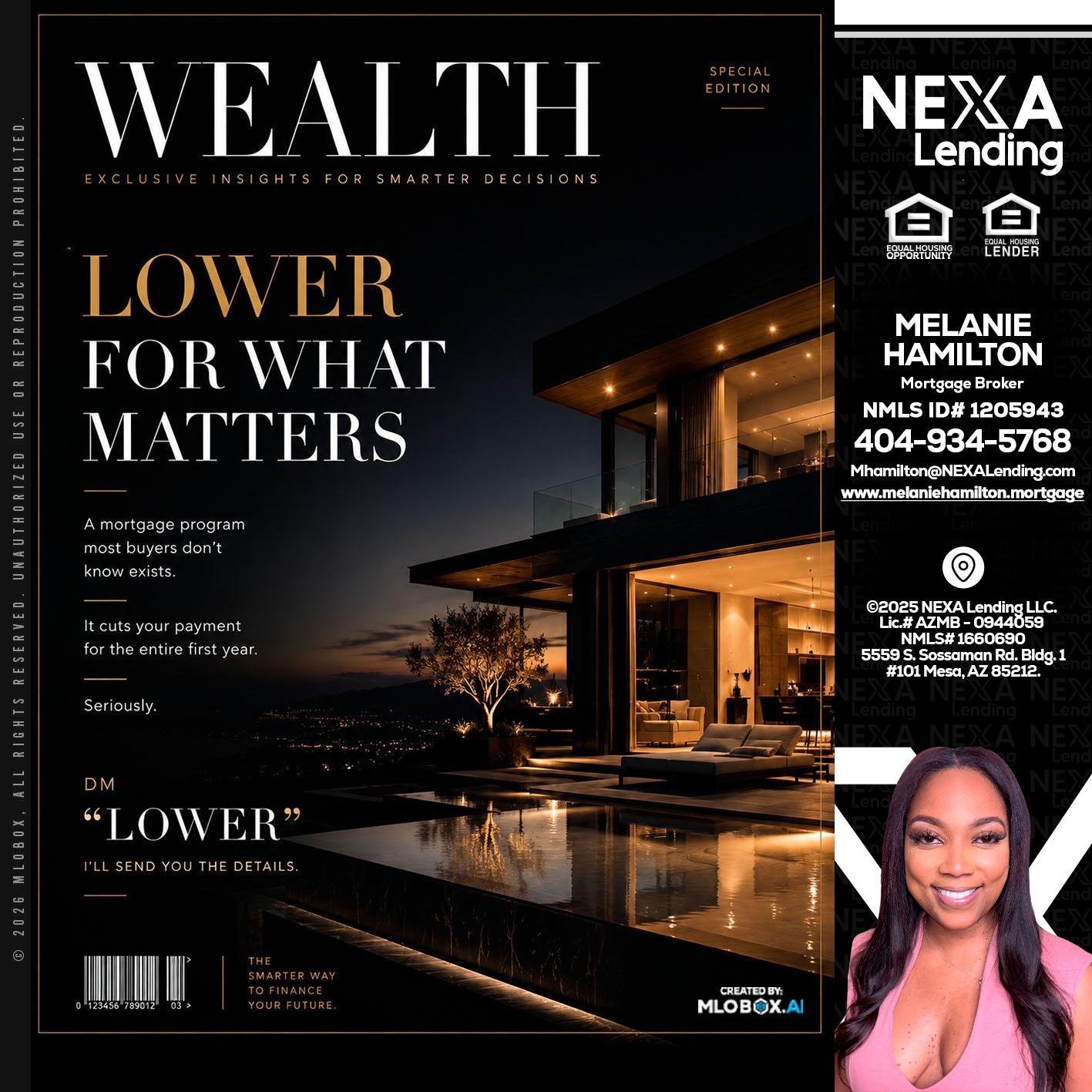 WEALTH - Melanie Hamilton -Loan Officer