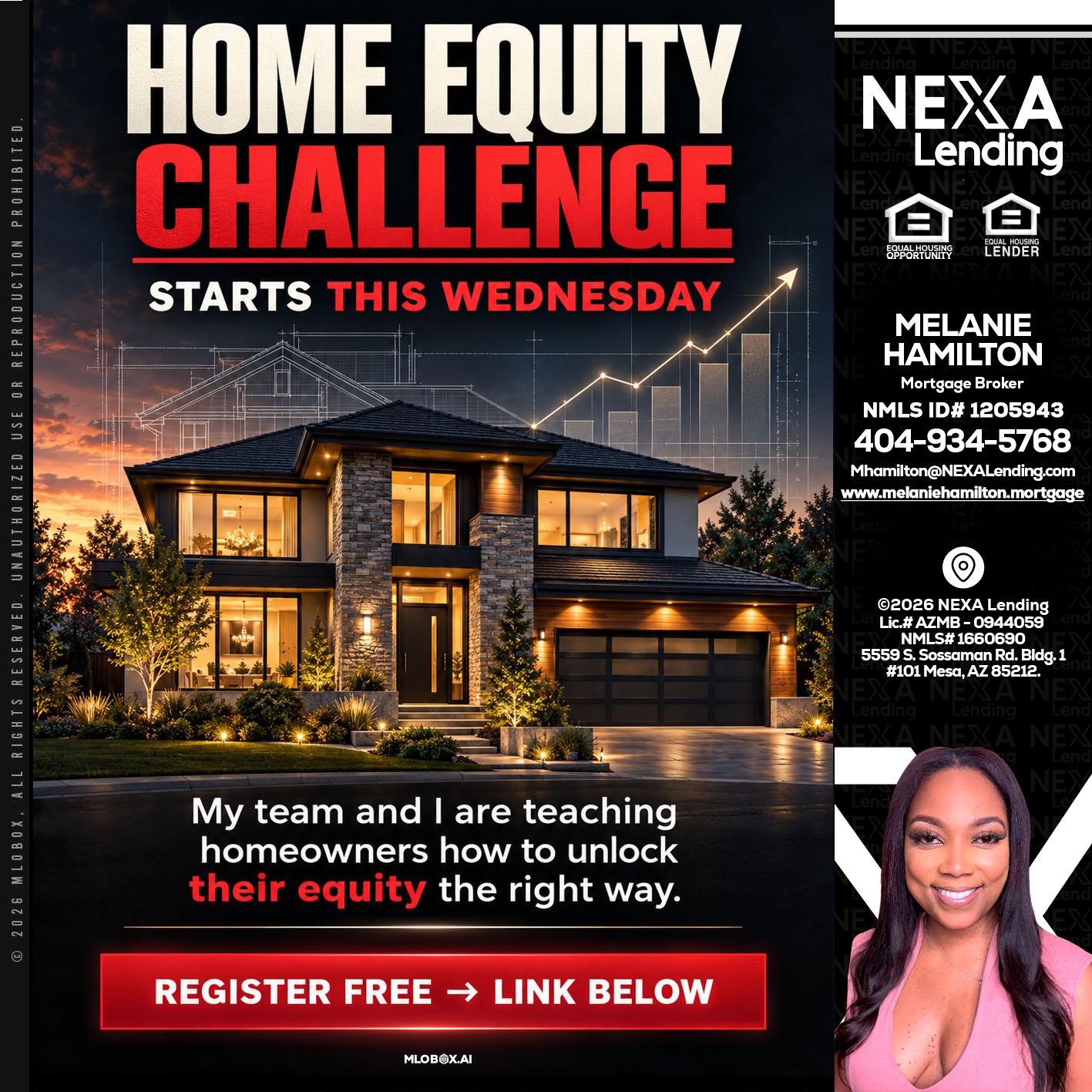 HOME EQUITY - Melanie Hamilton -Loan Officer
