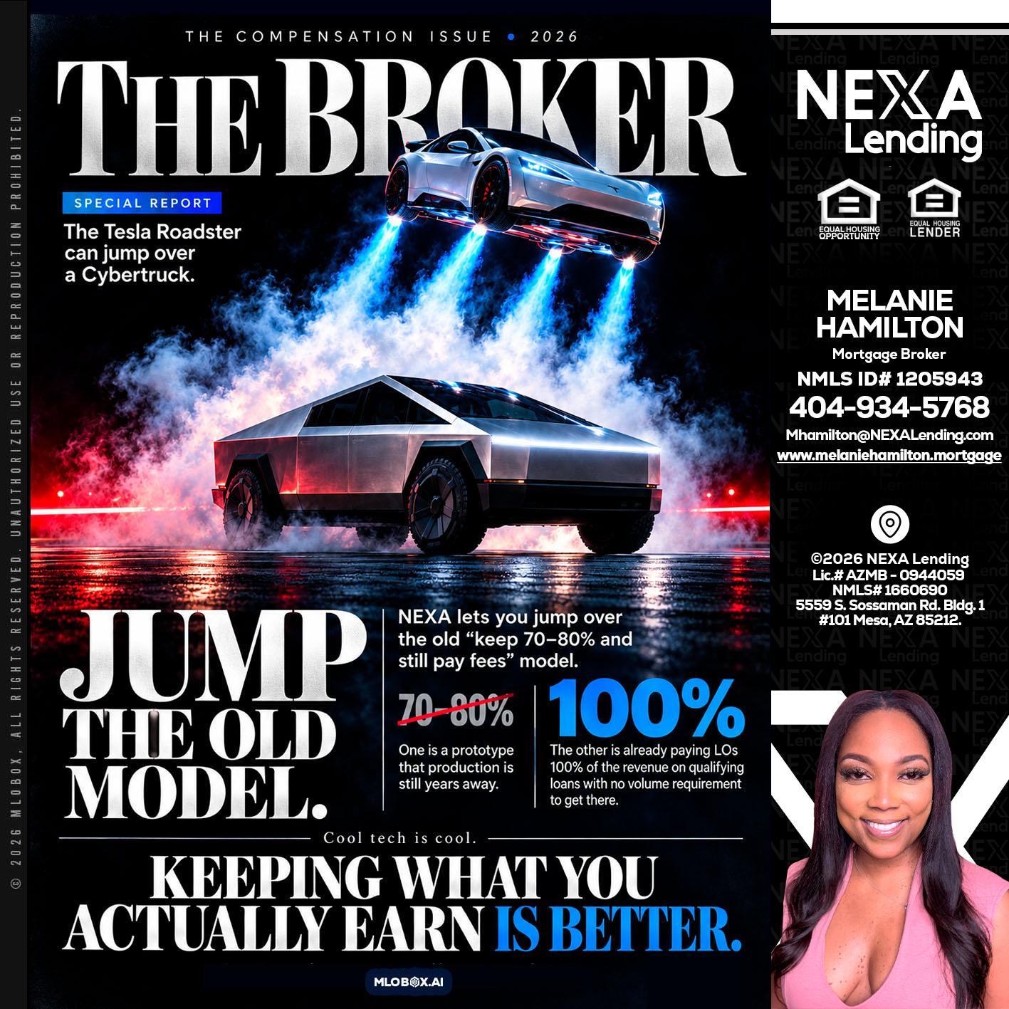 THE BROKER - Melanie Hamilton -Loan Officer